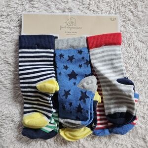 3 for $15 First Impressions Baby/Toddler Socks NWT